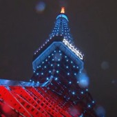 Những ngọn tháp ở Nhật gửi lời cảm ơn nhân viên y tế